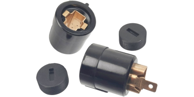 Щеткодержатель D22хL29 в сборе с гильзой и крышкой (пара)