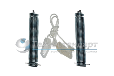 Ремкомплект двери ПММ 2 пружины+2 тросика, Bosch, код 00754869